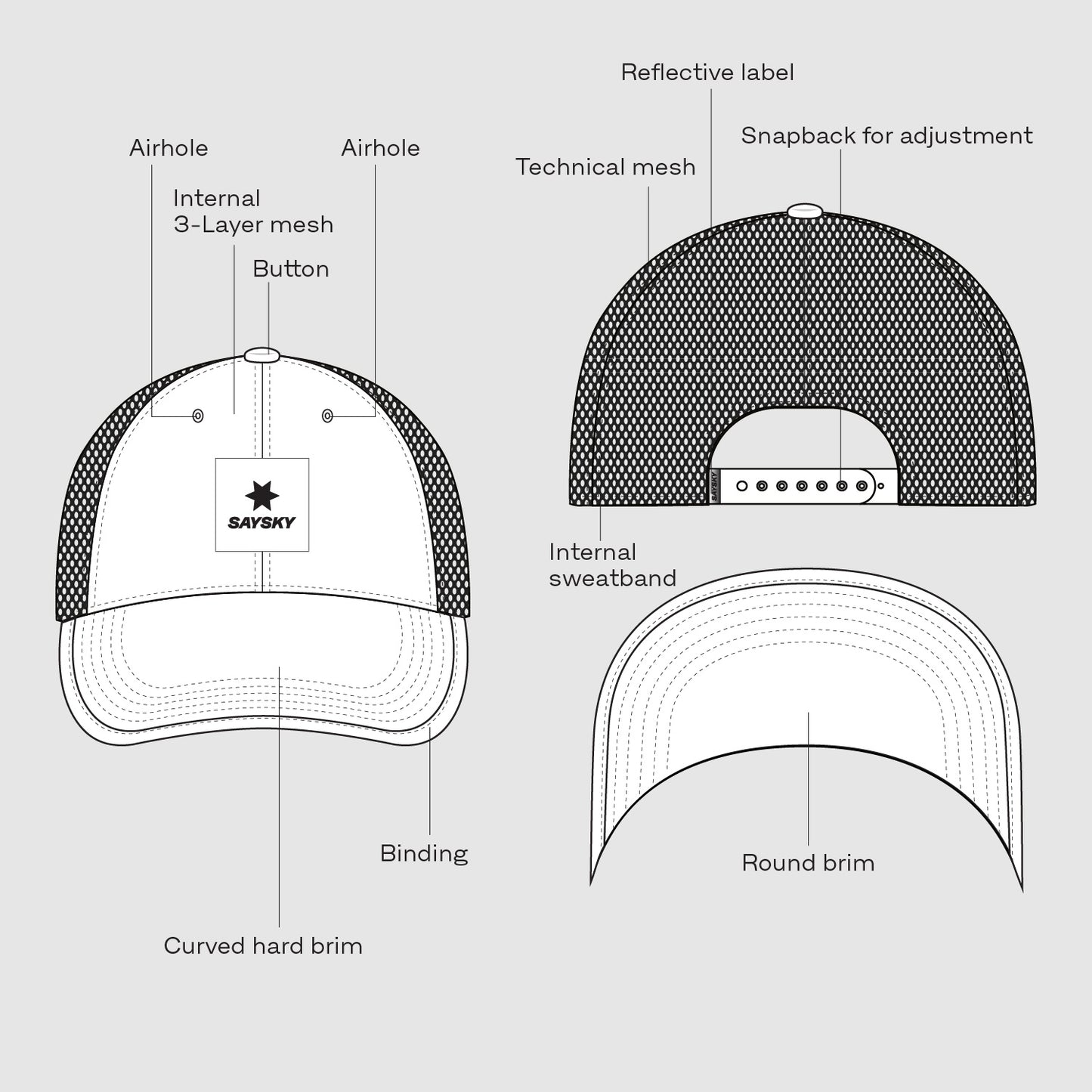 TRUCKER CAP | WHITE