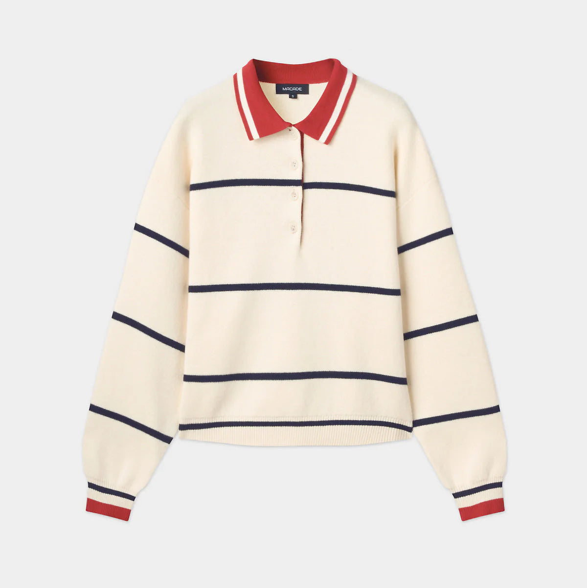 POWDER CLUB KNIT POLO SWEATER - MACADE GOLF