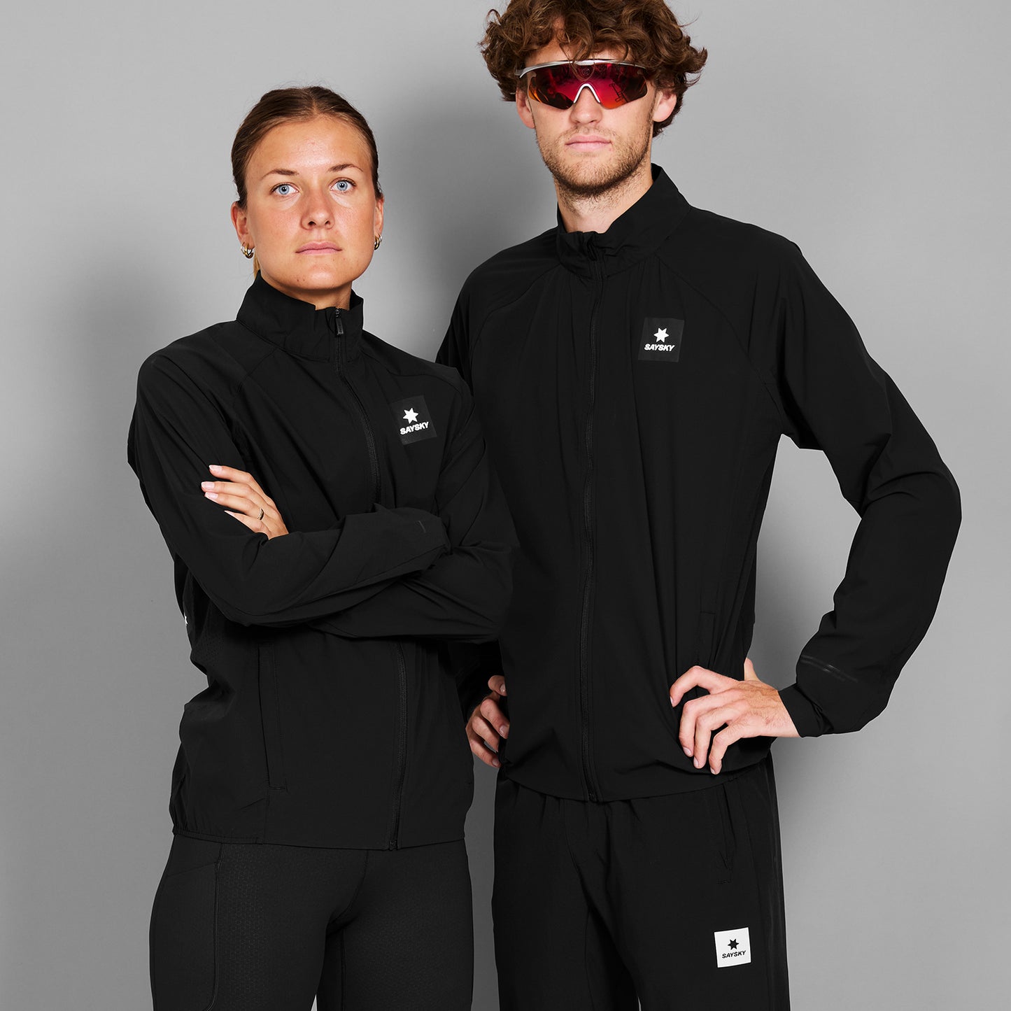 PACE FLEX JACKET | CLEAN BLACK - SAYSKY