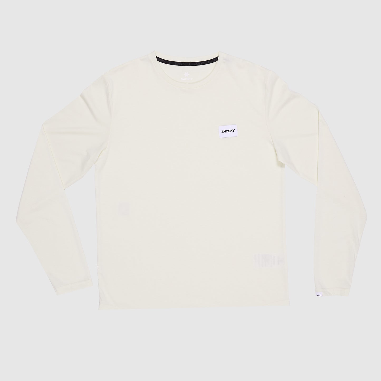 MOTION LONGSLEEVE | CLEAN WHITE - SAYSKY