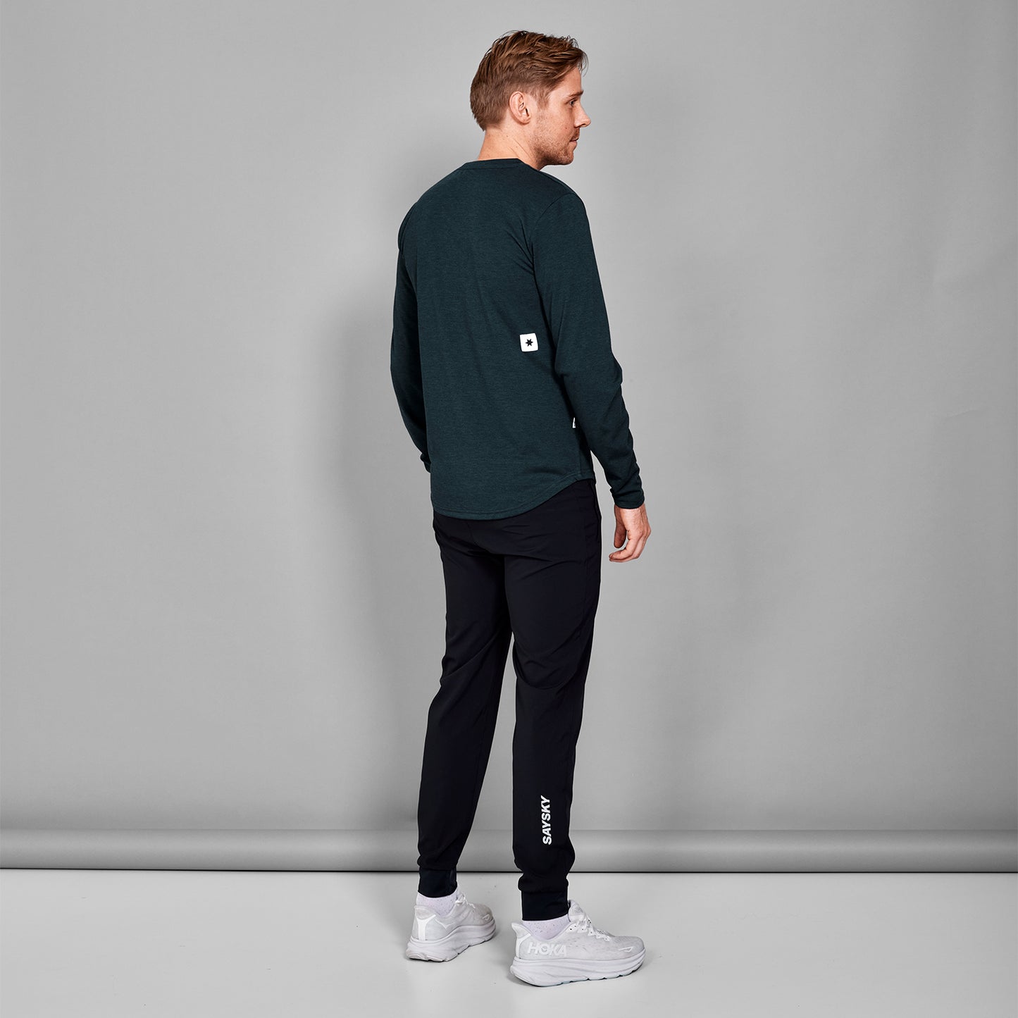 MOTION LONGSLEEVE | CLEAN GREY - SAYSKY