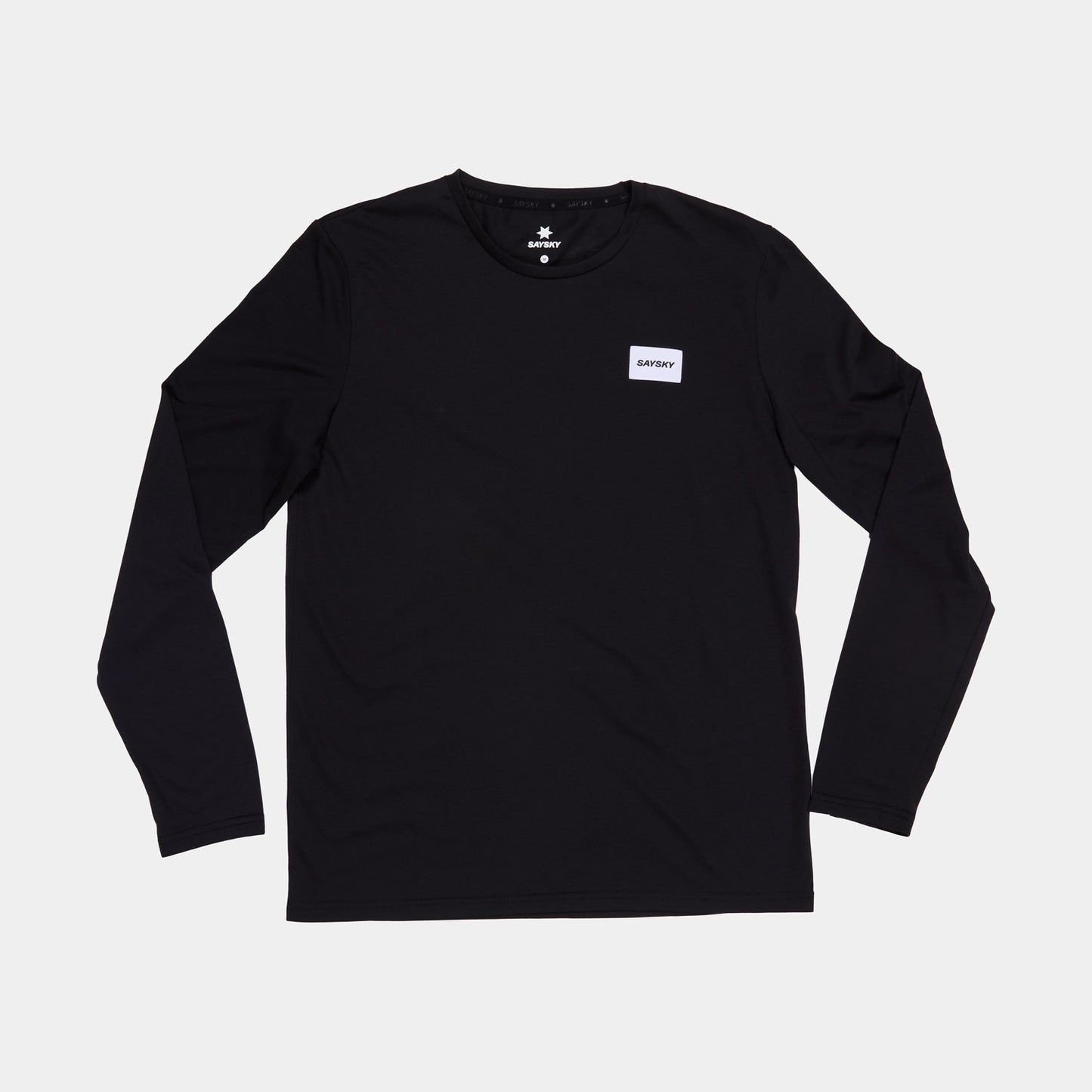 MOTION LONGSLEEVE | CLEAN BLACK - SAYSKY