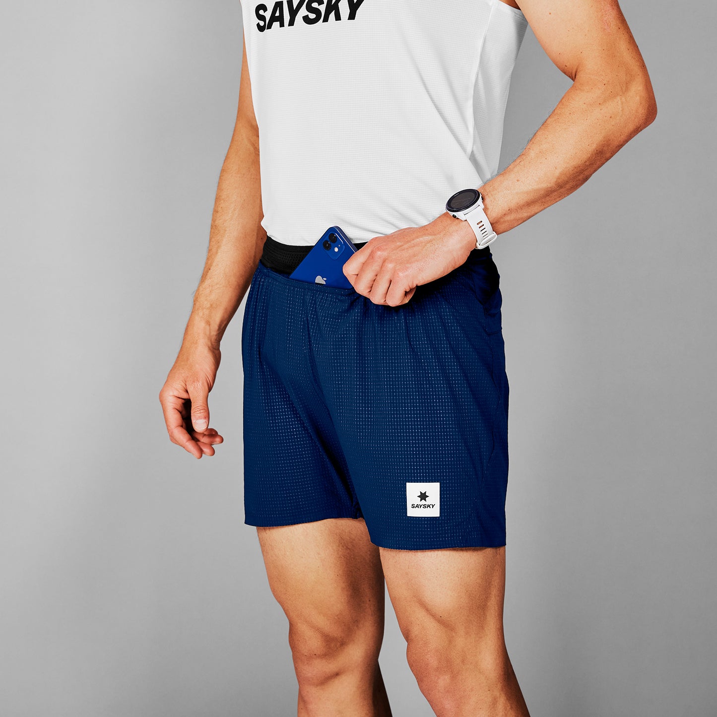 FLOW SHORTS 5'' | BLUE - SAYSKY