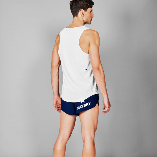 COMBAT SINGLET | CLEAN WHITE - SAYSKY