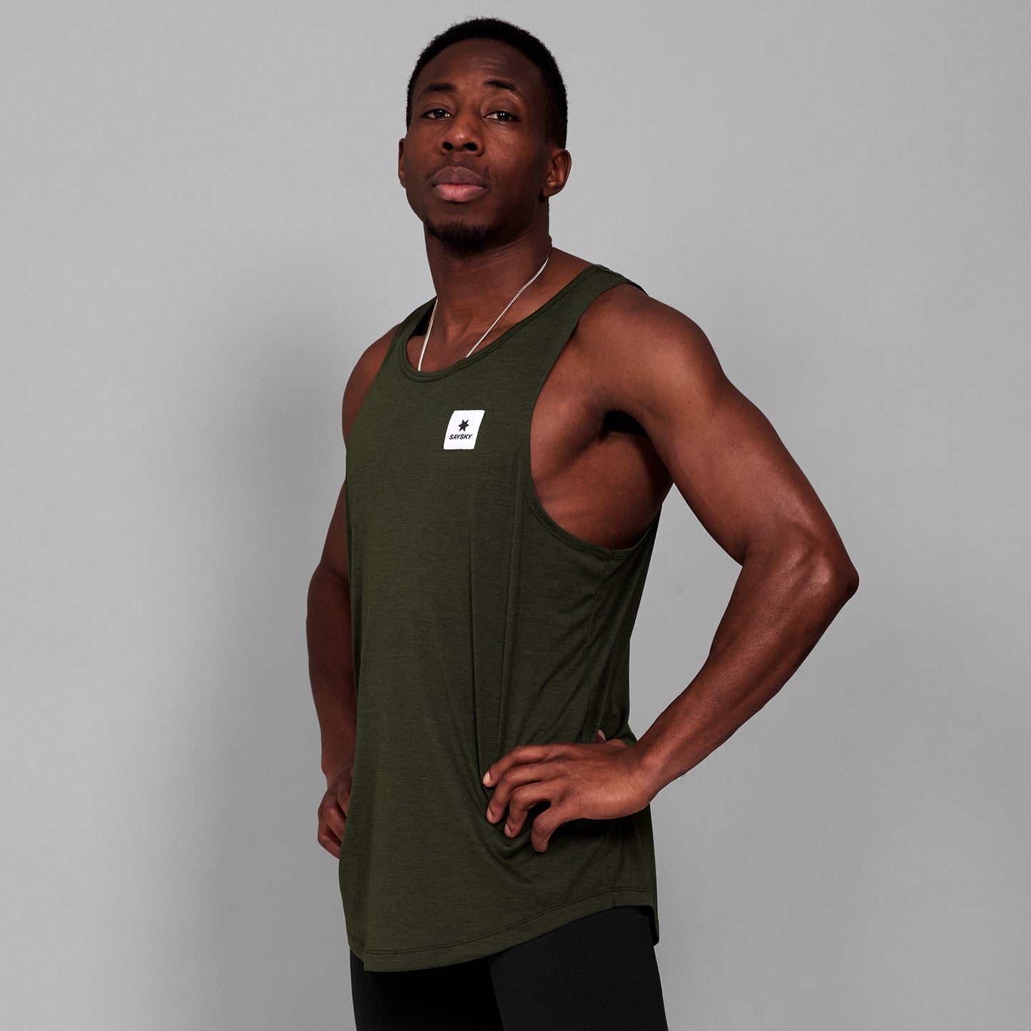 COMBAT SINGLET | CLEAN GREEN - SAYSKY