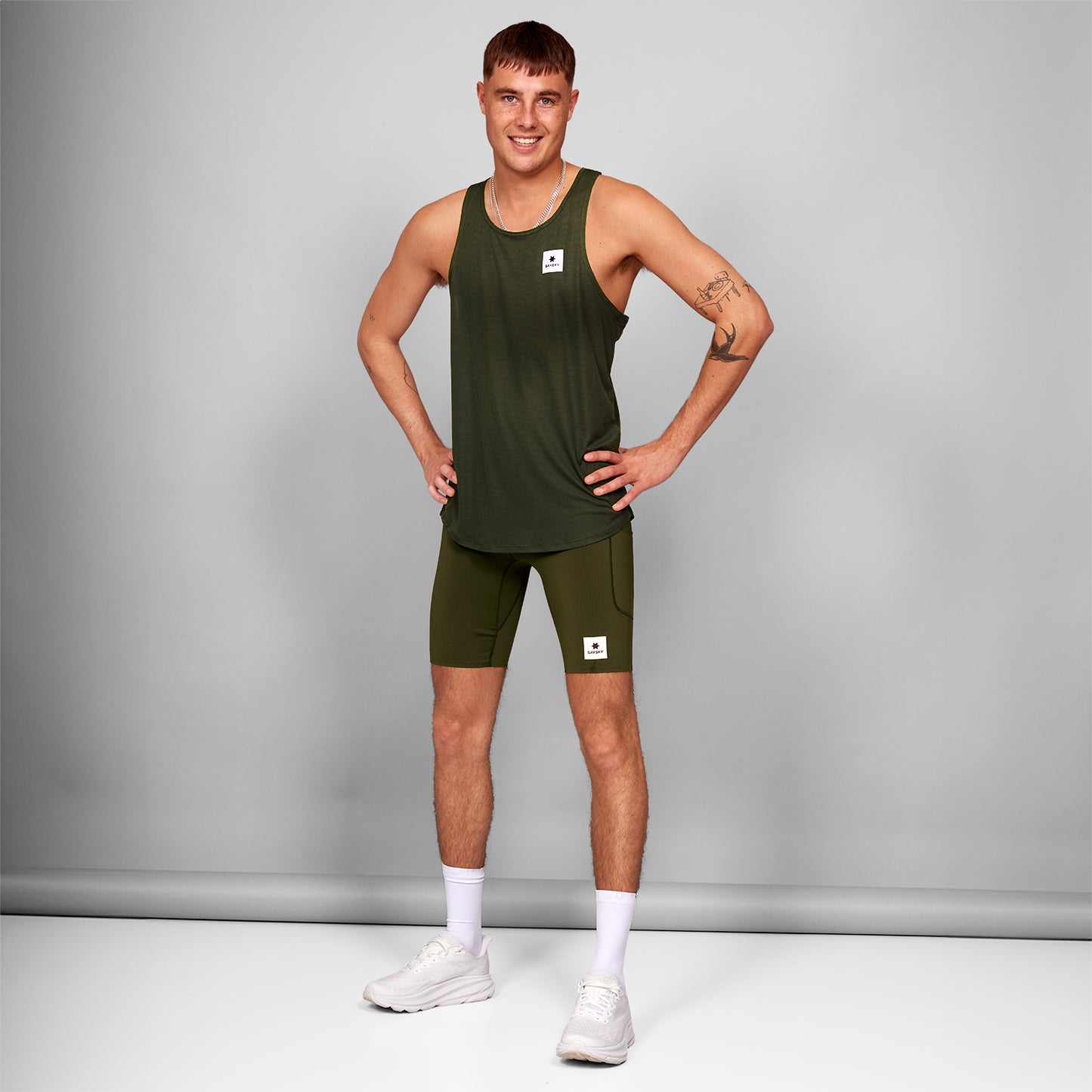 FLOW SINGLET | CLEAN GREEN - SAYSKY