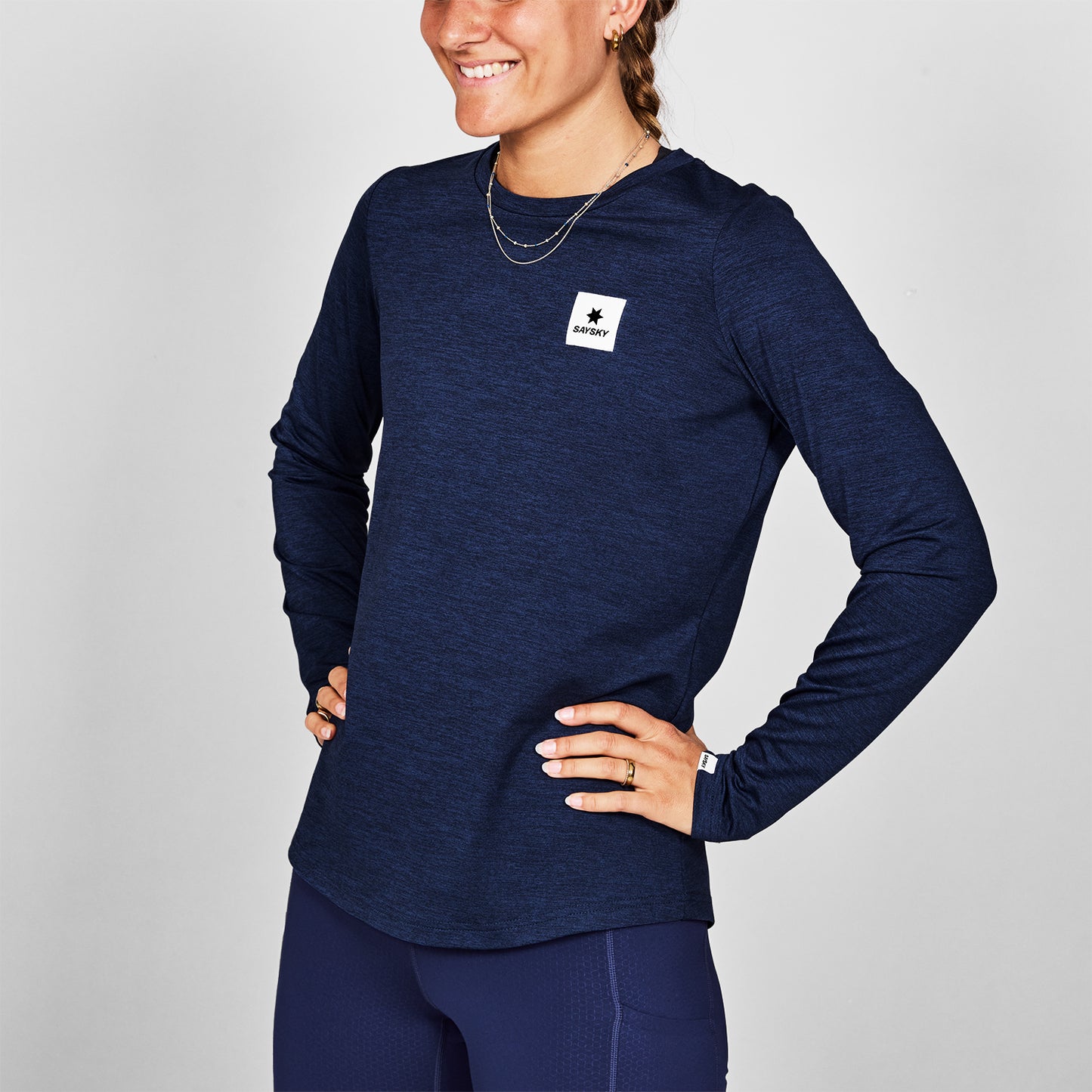 W PACE LONGSLEEVE | CLEAN BLUE - SAYSKY