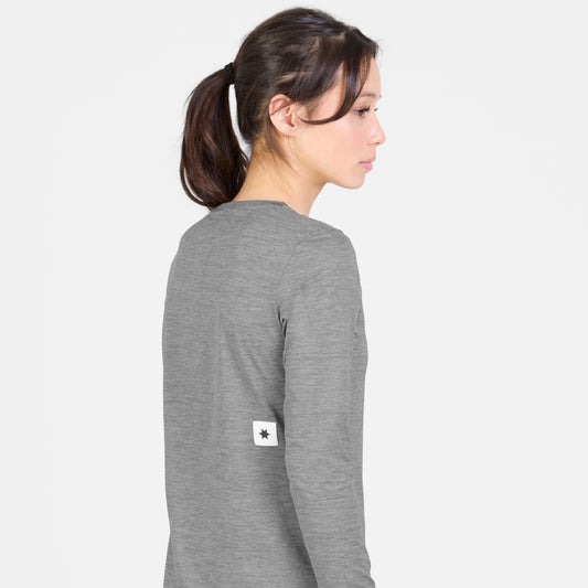 W PACE LONGSLEEVE CLEAN | GREY