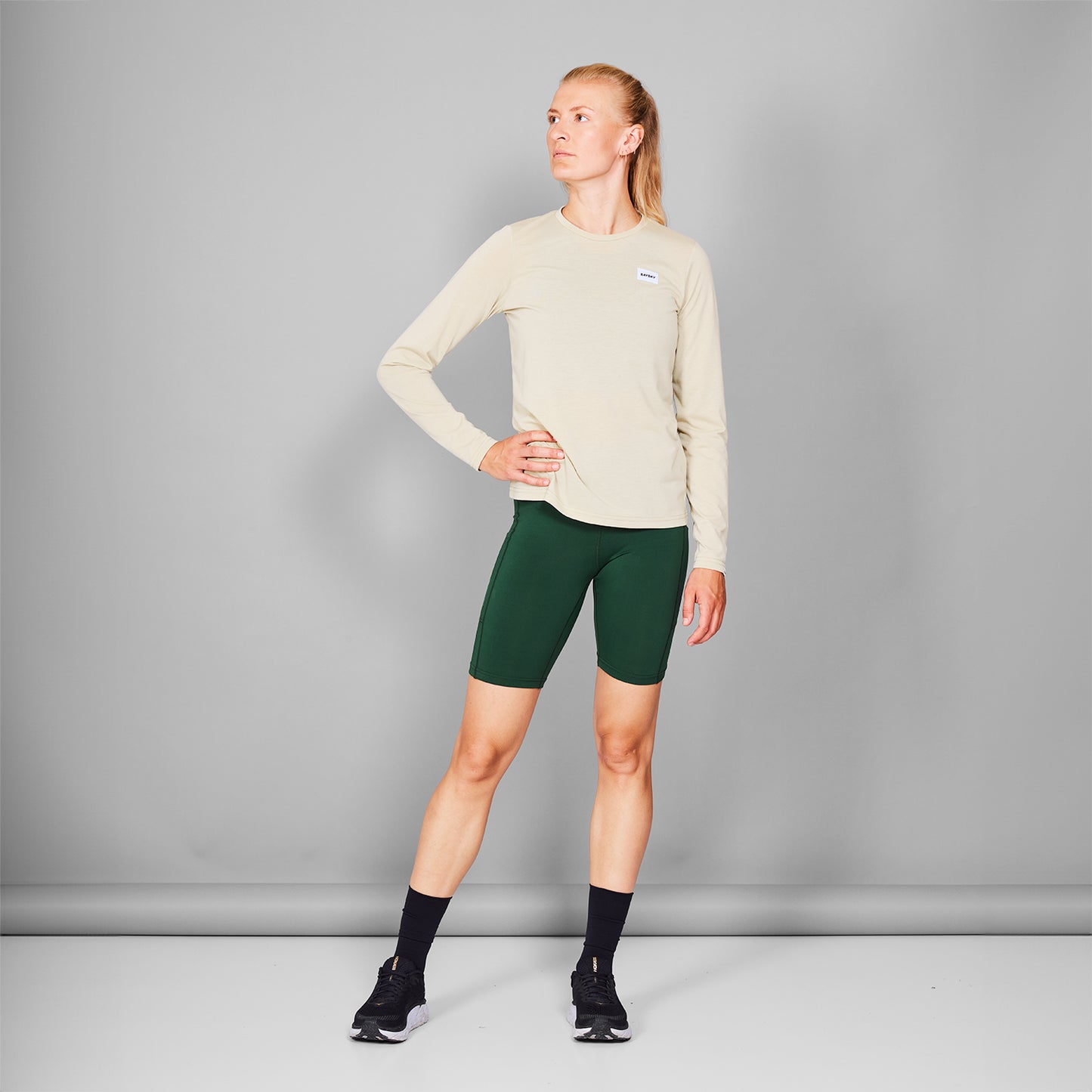 W MOTION LONGSLEEVE | CLEAN WHITE - SAYSKY