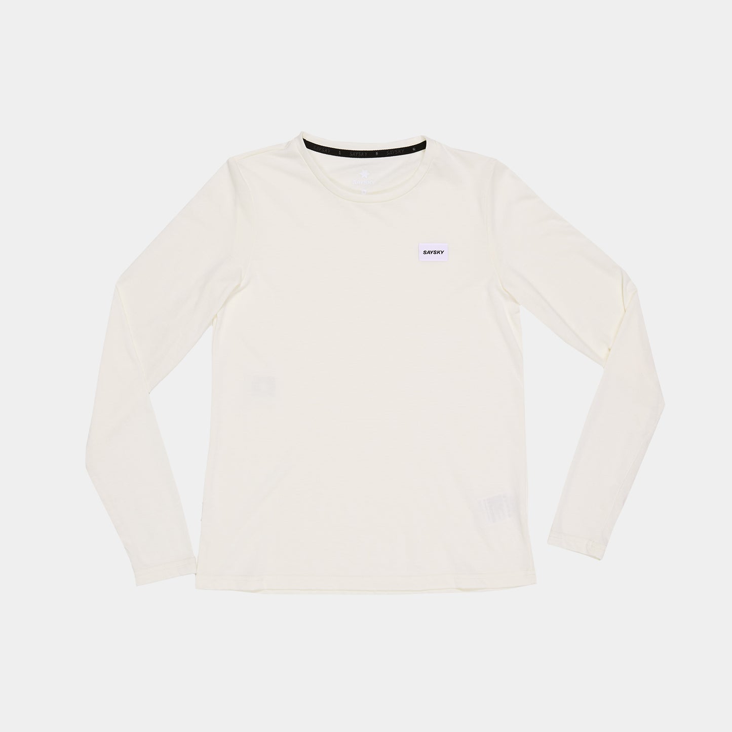 W MOTION LONGSLEEVE | CLEAN WHITE - SAYSKY
