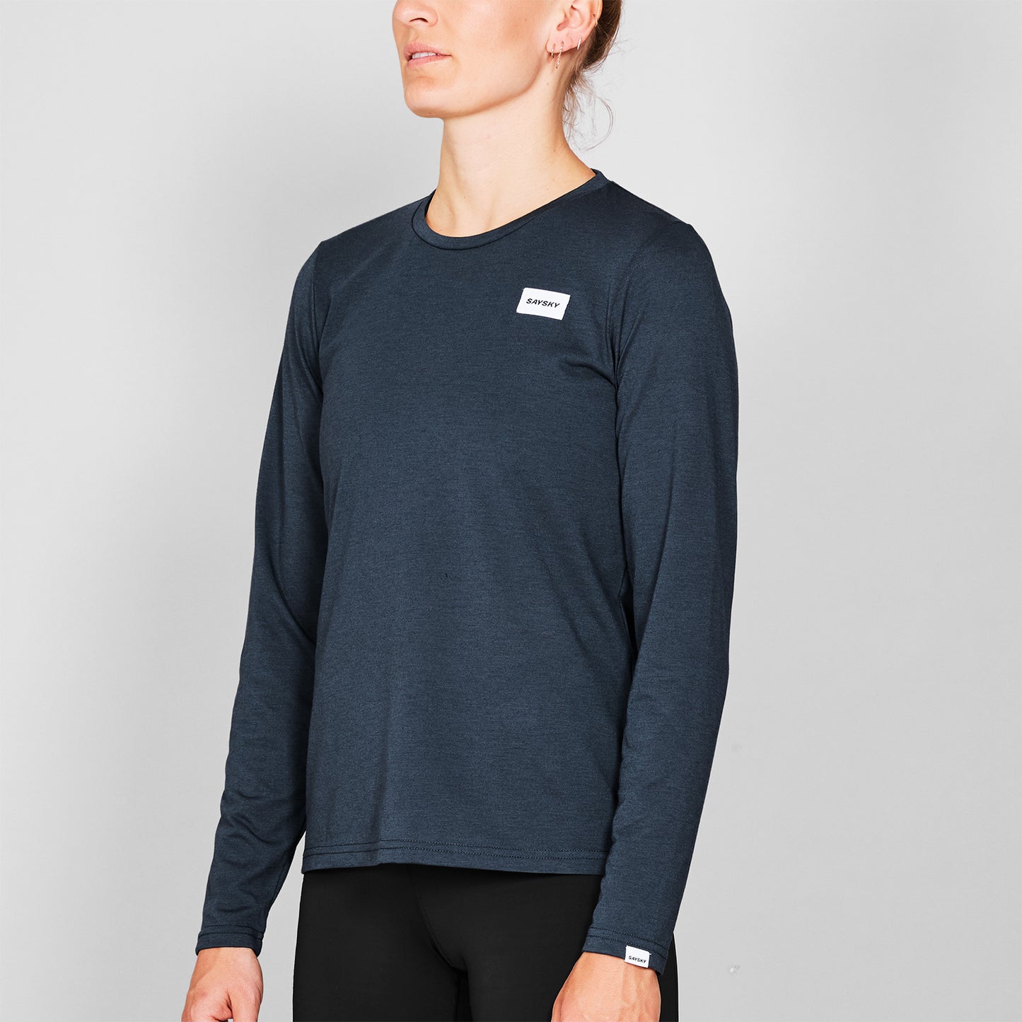 W MOTION LONGSLEEVE | CLEAN GREY - SAYSKY