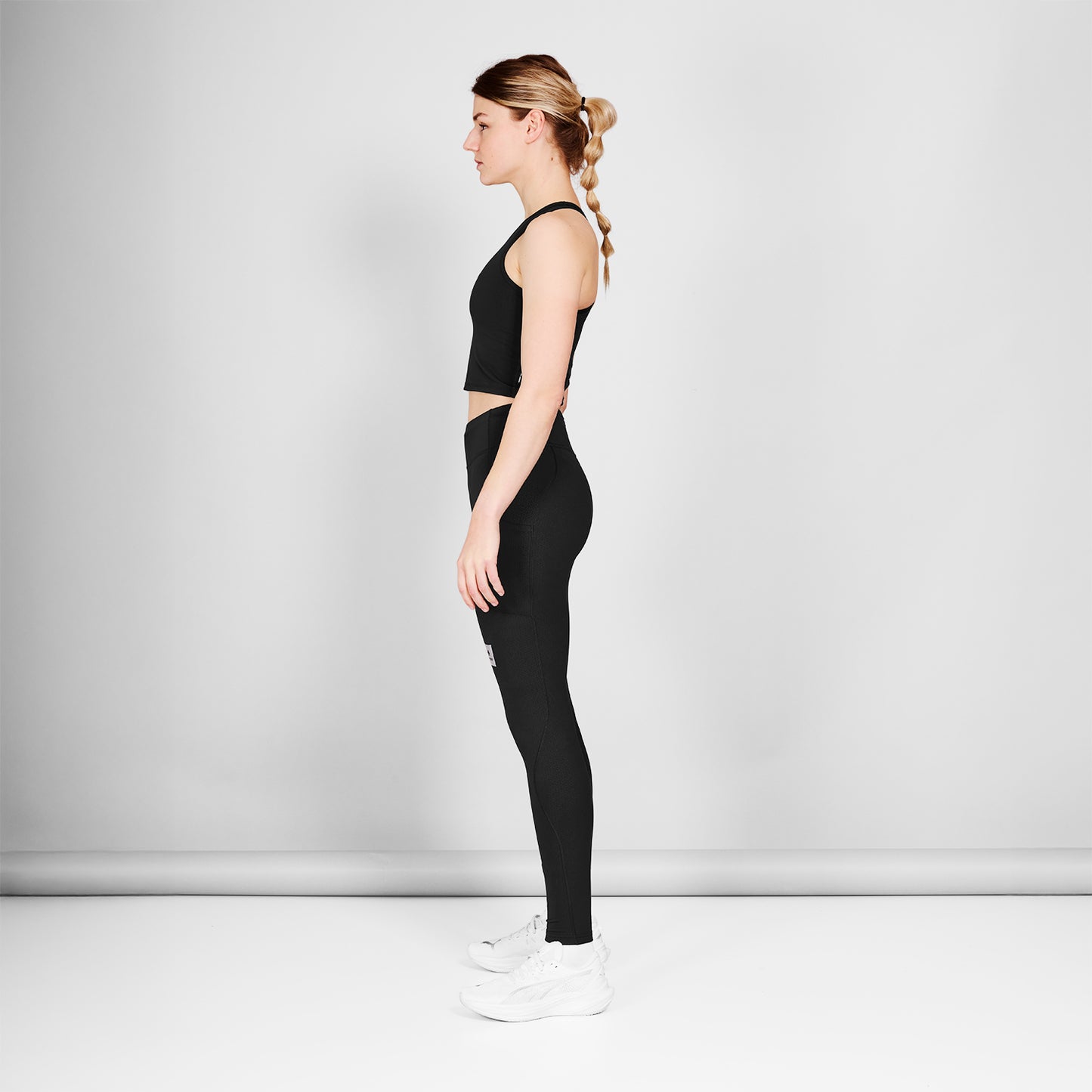W PACE+ LONG TIGHTS | BLACK - SAYSKY