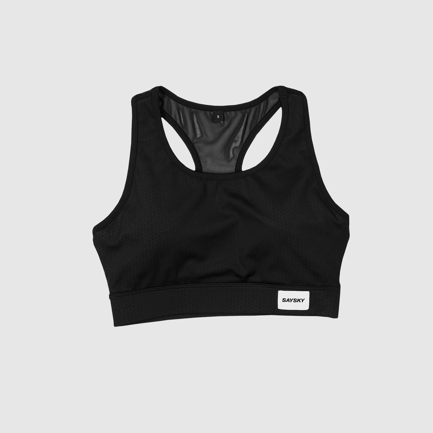 W COMBAT SPORTS BRA | CLEAN BLACK - SAYSKY