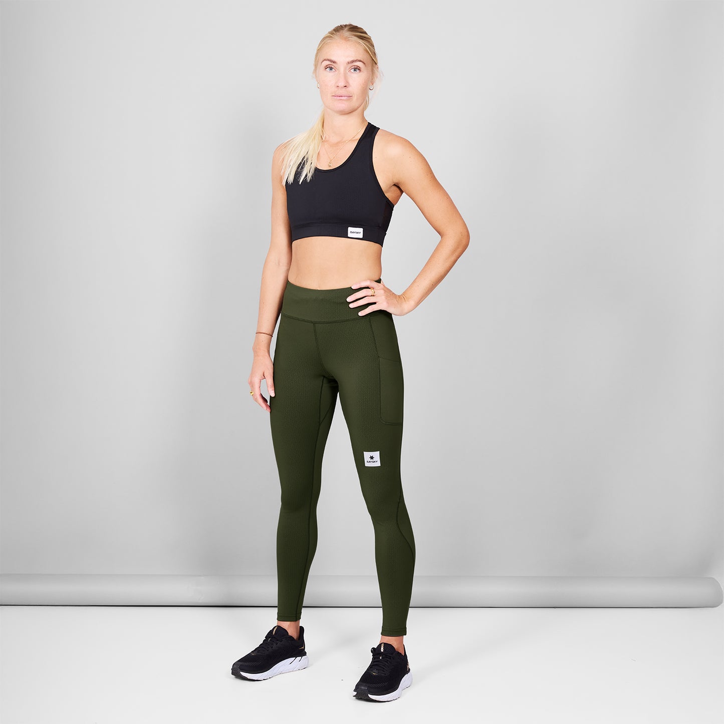 W COMBAT SPORTS BRA | CLEAN BLACK - SAYSKY