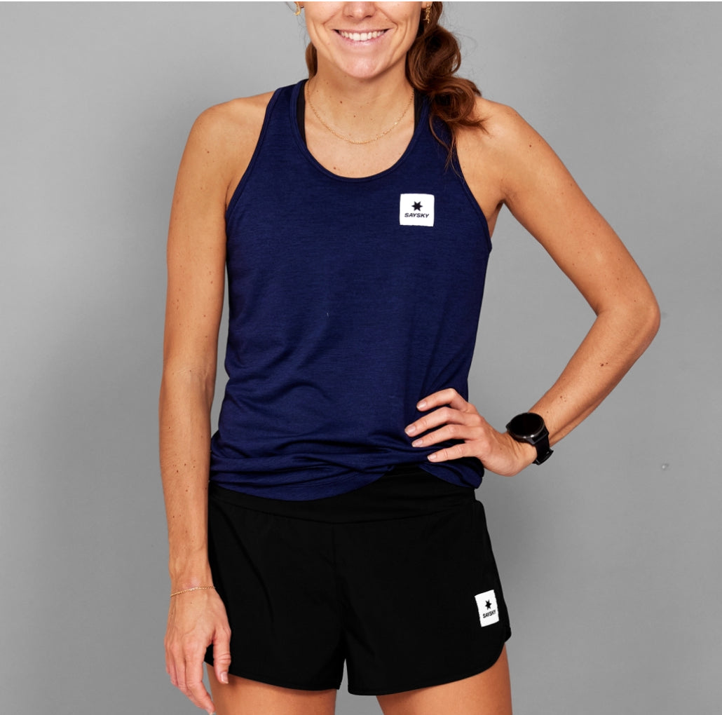 W COMBAT SINGLET | CLEAN BLUE - SAYSKY