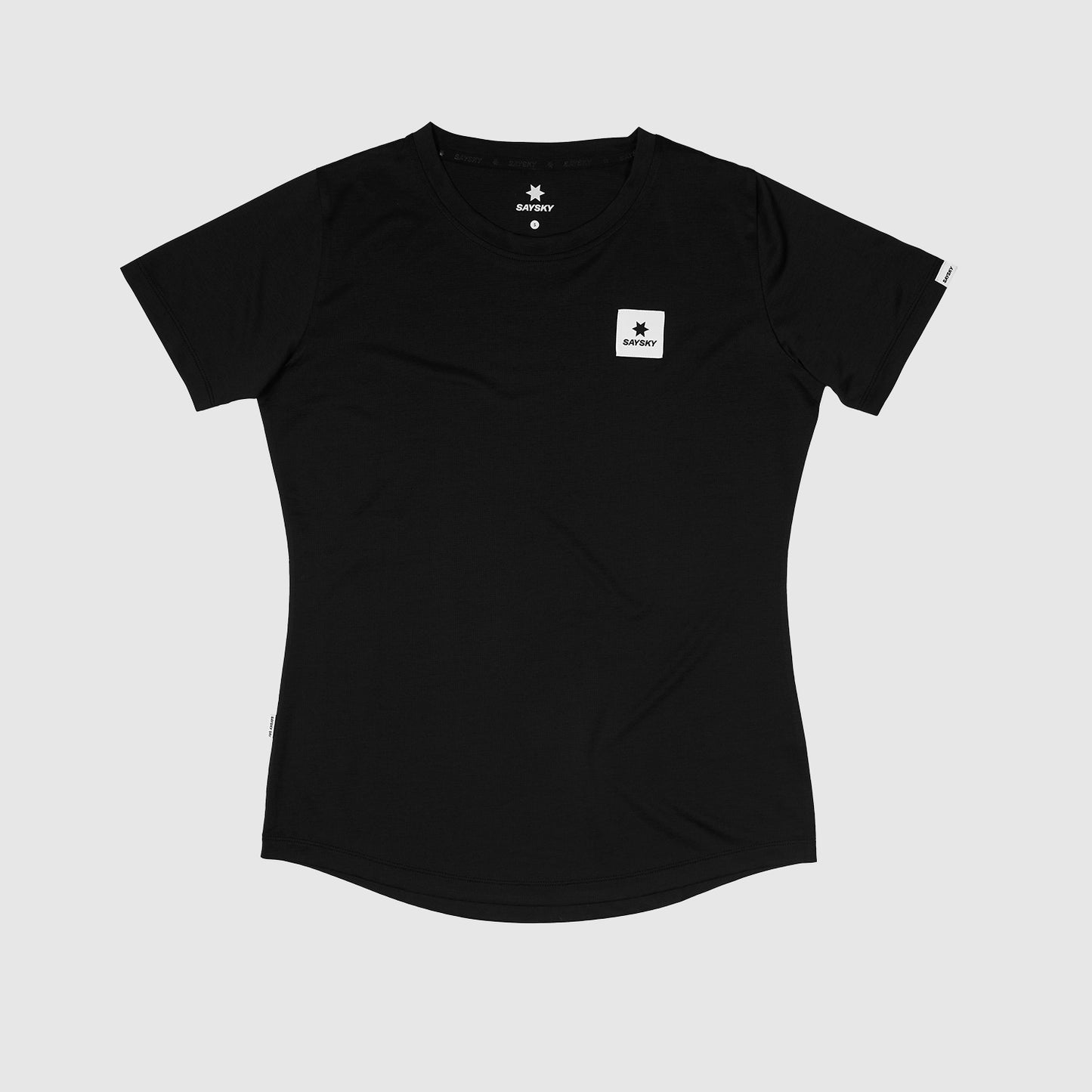 W COMBAT T-SHIRT | CLEAN BLACK - SAYSKY