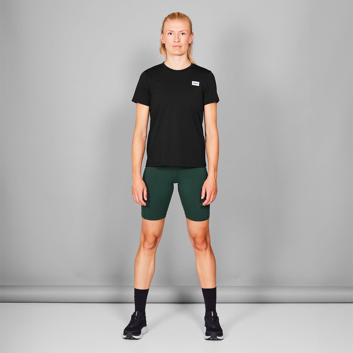 W MOTION T-SHIRT | BLACK - SAYSKY