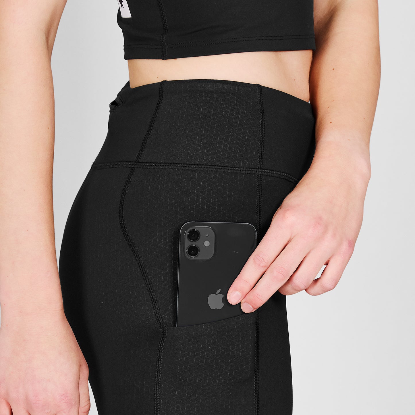 W COMBAT+ SHORT TIGHTS 7" | BLACK - SAYSKY