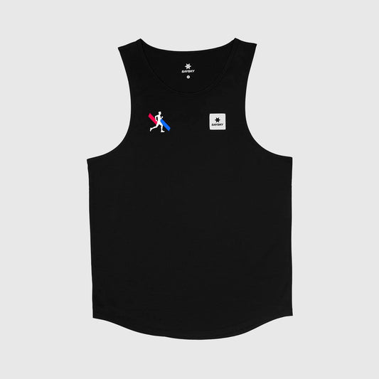 COMBAT SINGLET | BLACK - BML X SAYSKY