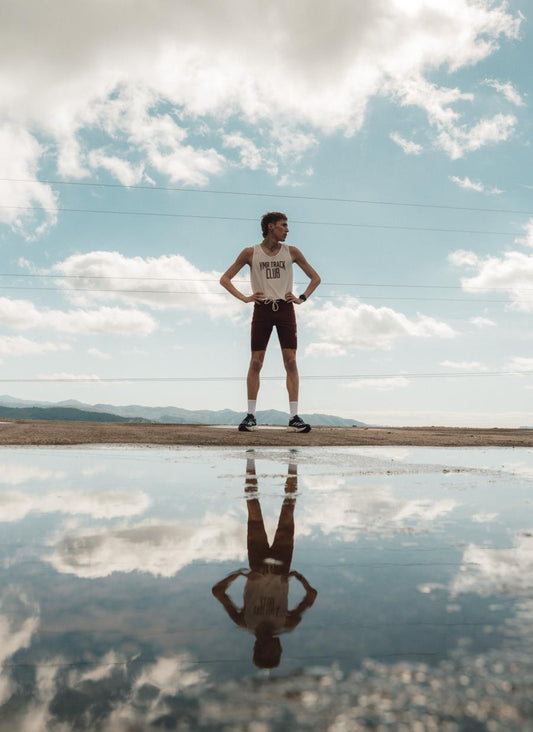 ÄNGGÅRDEN SINGLET | OFF-WHITE/BURGUNDY - YMR