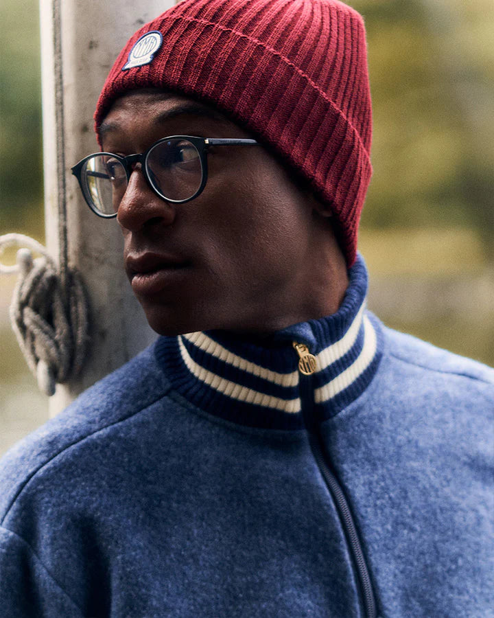 VÄSTANEDE MERINO FLEECE HALF ZIP | NAVY - YMR