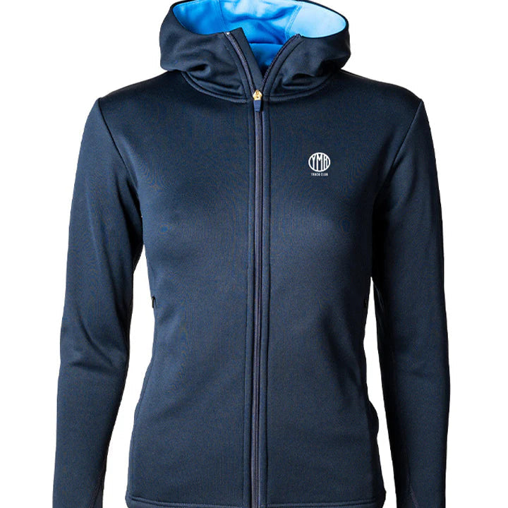 ÅSUNDEN LADIES HOODIE | FULL ZIP NAVY - YMR