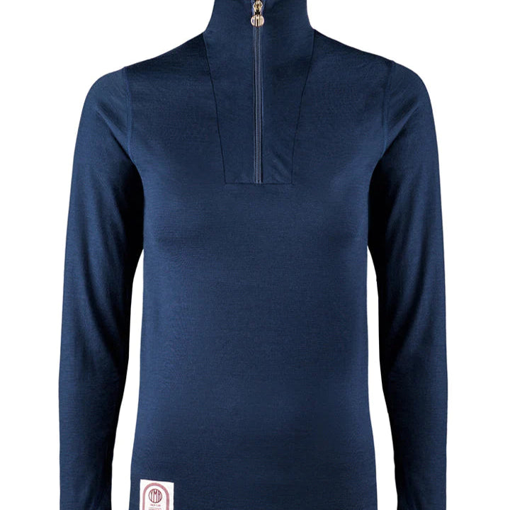 VÄSTANEDE LADIES MERINO LONGSLEEVE | NAVY - YMR