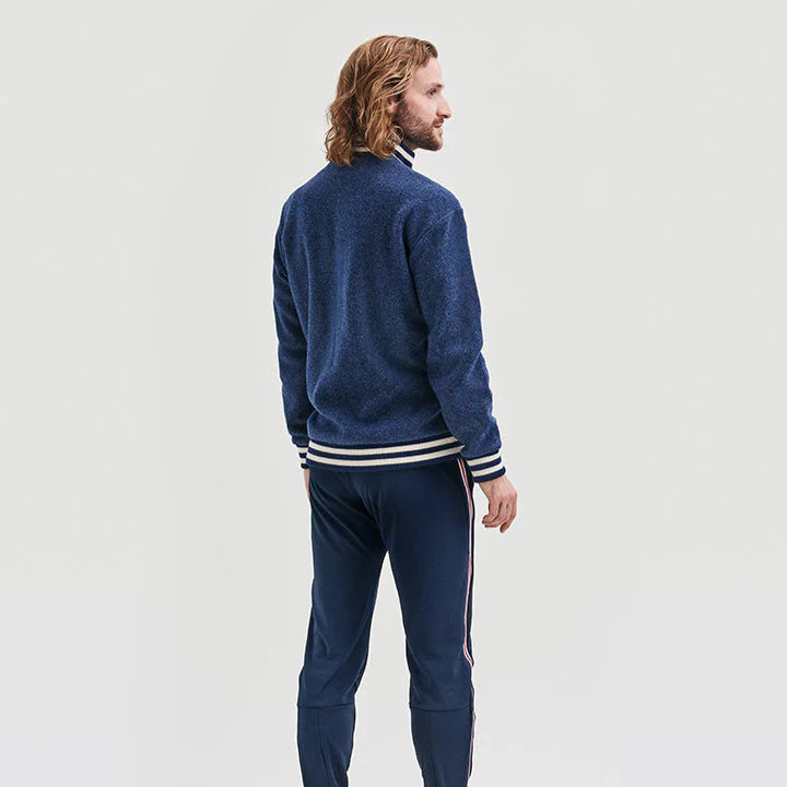VÄSTANEDE MERINO JACKET | FULL ZIP NAVY - YMR