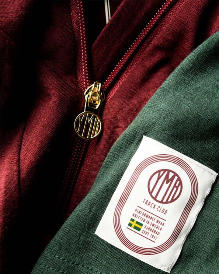 VÄSTANEDE MERINO LONGSLEEVE | BURGUNDY - YMR