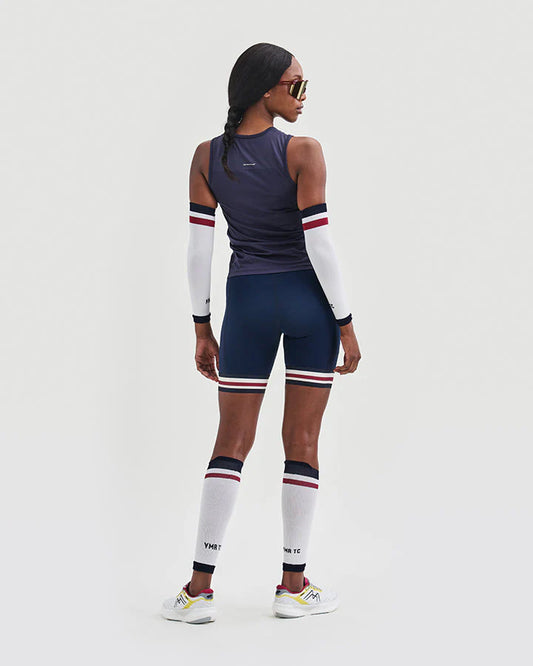 UTÖ LADIES MID TIGHTS | NAVY/BURGUNDY - YMR