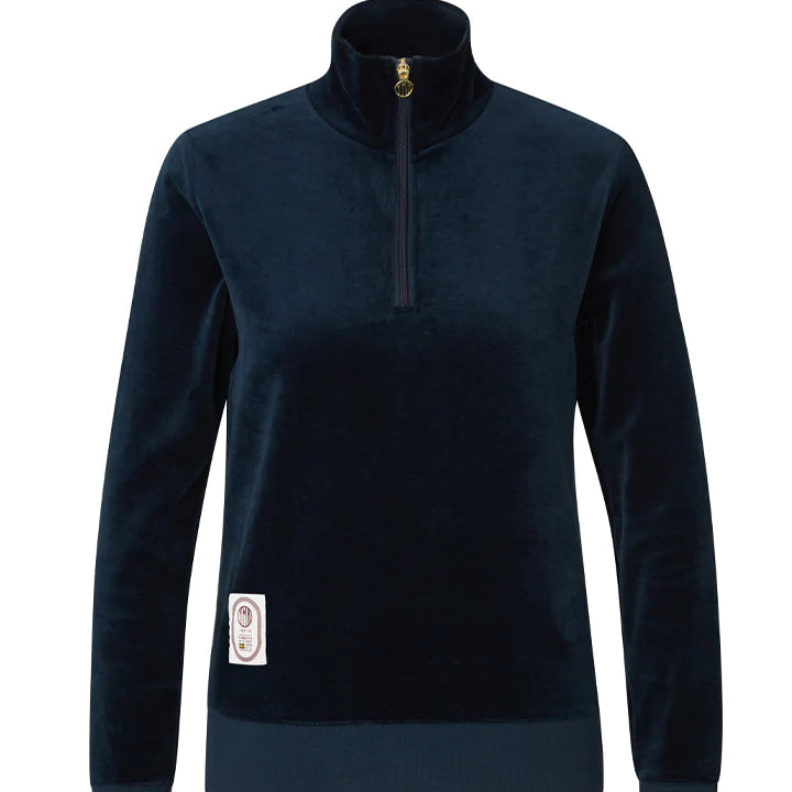 PLUSH LADIES HALF ZIP | NAVY - YMR