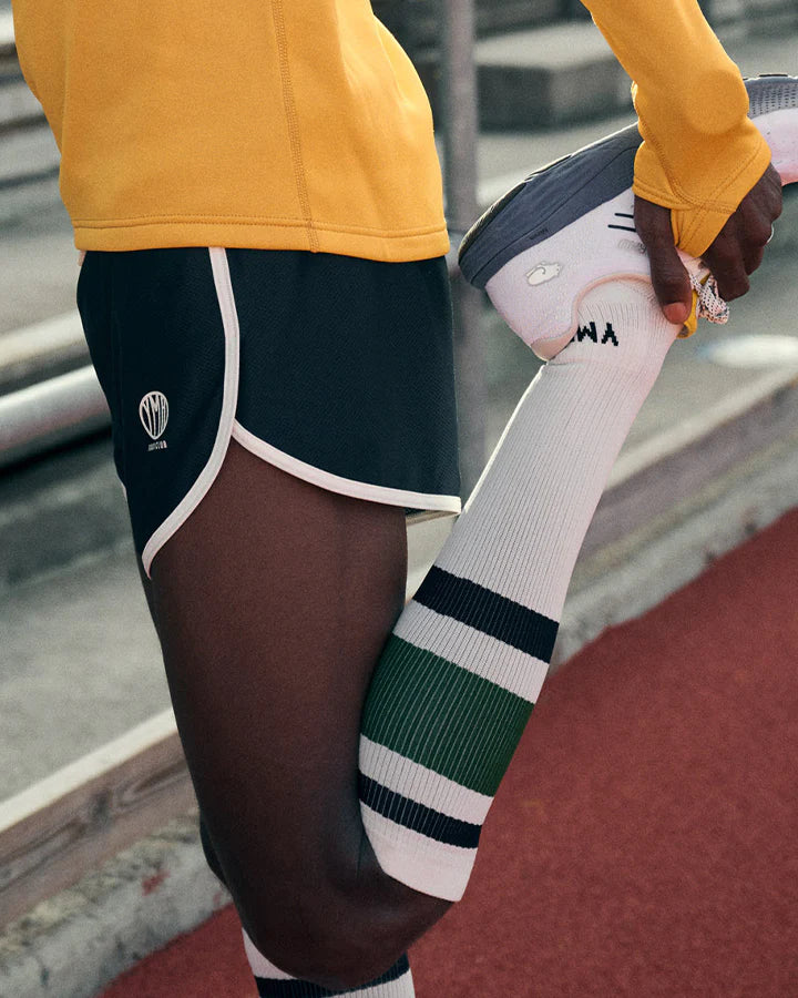 ÅSUNDEN COMPRESSION SOCKS | OFF-WHITE/GREEN - YMR