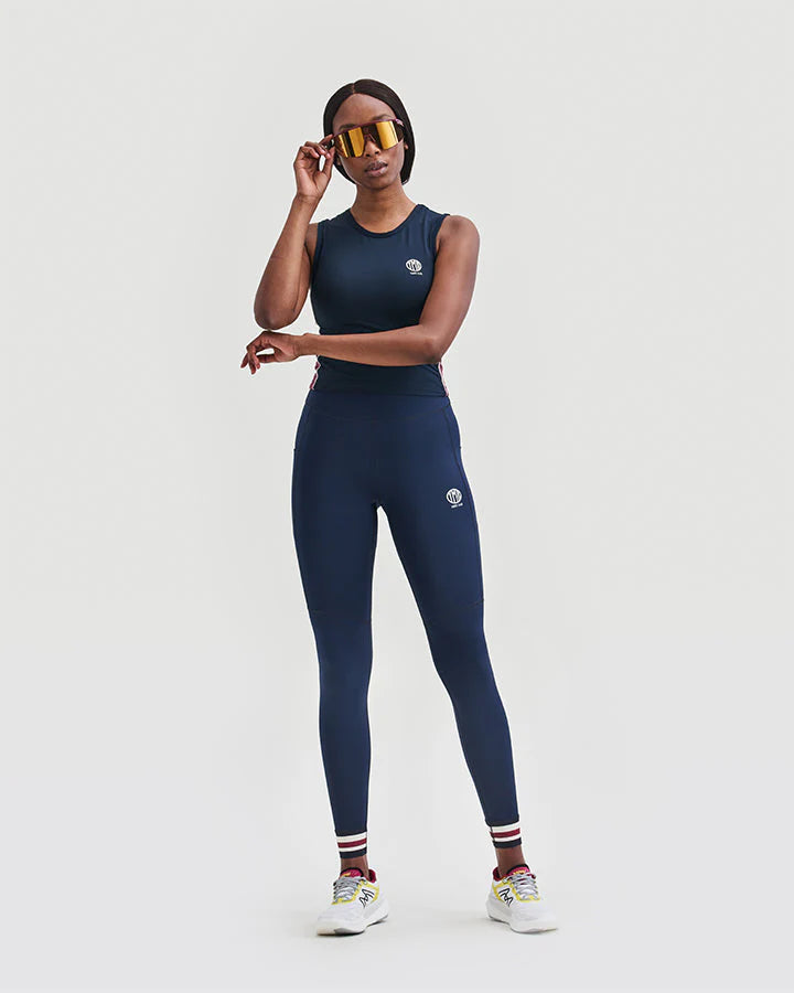 UTÖ LADIES TIGHTS | NAVY/BURGUNDY - YMR
