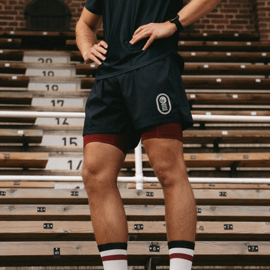 STADION 2 IN 1 SHORTS | NAVY - YMR