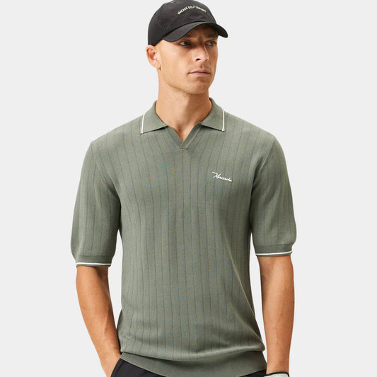 RANGE KNIT SHIRT | SAGE - MACADE GOLF