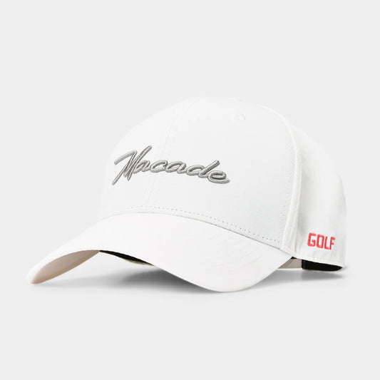 RANGE SNAPBACK | WHITE - MACADE GOLF