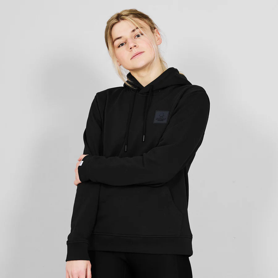 W EVERYDAY HOODIE | BLACK - SAYSKY