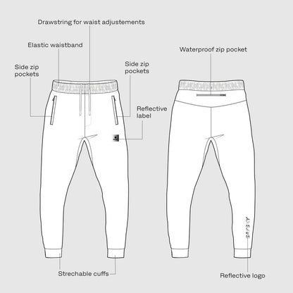 PACE PANTS | BLACK - SAYSKY