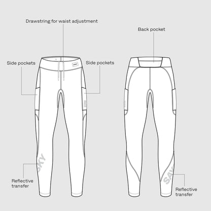 W MOTION+ LONG TIGHTS 2.0 | BLACK