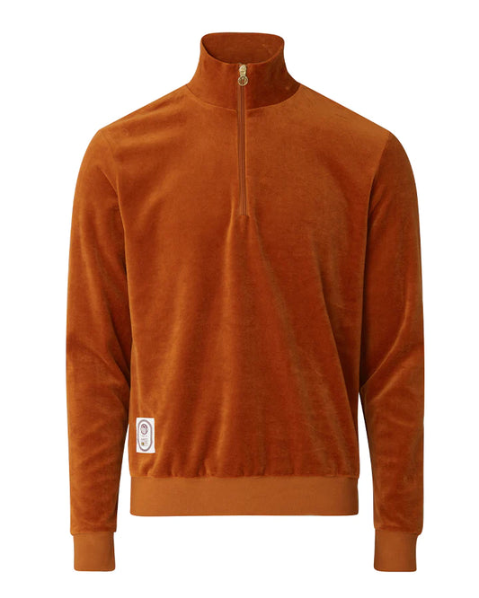 1984 PLUSH HALF ZIP AMBER - YMR