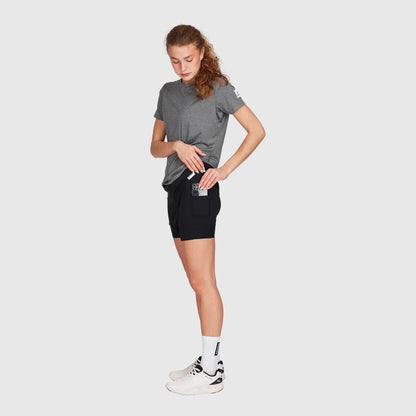 2 IN 1 PACE SHORTS 3'' - DAME | ActSporty 