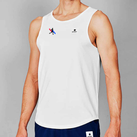COMBAT SINGLET | WHITE - BML X SAYSKY
