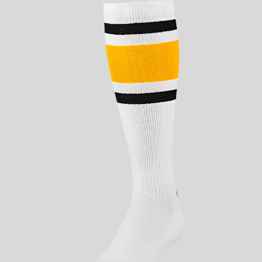 ÅSUNDEN COMPRESSION SOCKS | OFF-WHITE/YELLOW - YMR