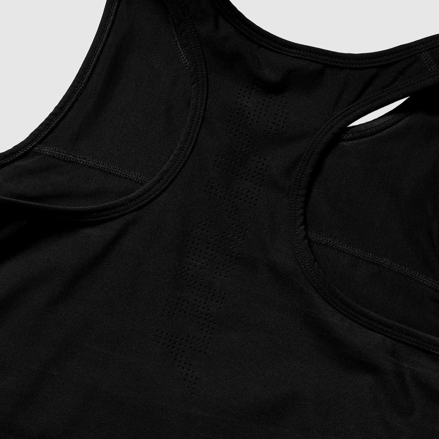 W FLOW RACE CROP TOP | BLACK - SAYSKY