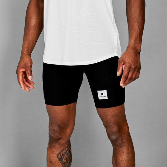 FLOW+ RACE SHORT TIGHTS 7'' | BLACK - SAYSKY