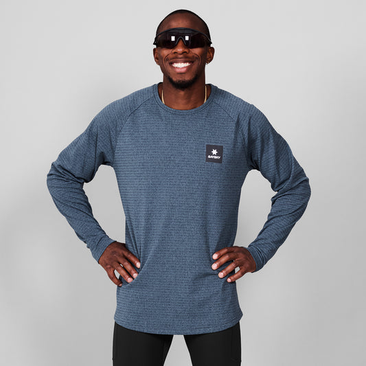 BLAZE LONGSLEEVE FLEECE | BLUE - SAYSKY