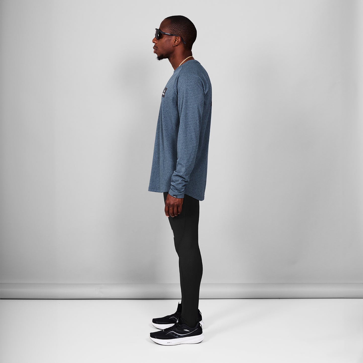 BLAZE LONGSLEEVE FLEECE | BLUE - SAYSKY