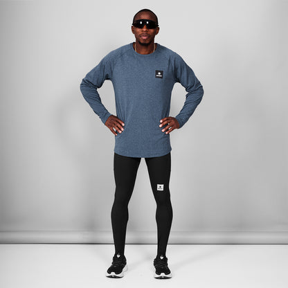 BLAZE LONGSLEEVE FLEECE | BLUE - SAYSKY
