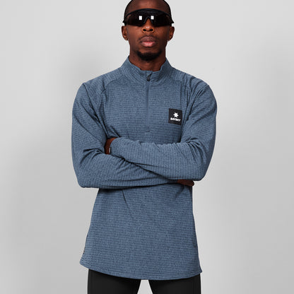 BLAZE HALF-ZIP FLEECE | BLUE - SAYSKY