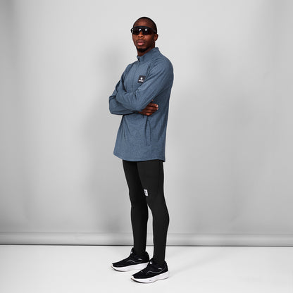 BLAZE HALF-ZIP FLEECE | BLUE - SAYSKY